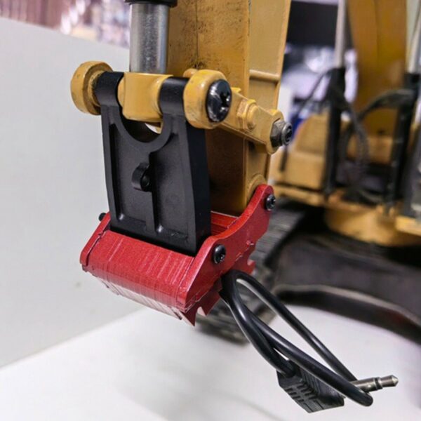 I-frame Bucket Support Link CNC Alloy for Huina 580 594 593 592 550 RC Excavator - Image 7