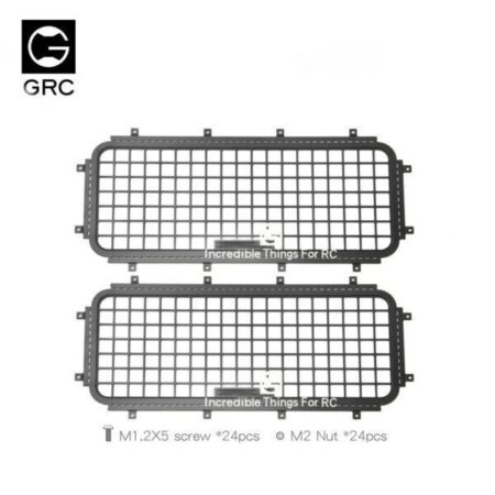 Metal Stereo Window Net T4 Side Window Protective Net For TRX4 RC Car