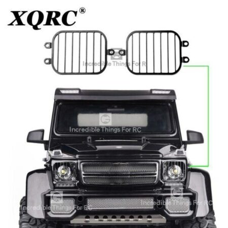 Metal headlamp protection cover front tail lamp cover for 1/10 rc traxxas trx...