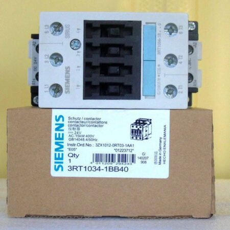 NEW 1PC IN SEALED BOX SIEMENS CONTACTOR 3RT1034-1BB40 CONTACTOR, FREE SHIPPING
