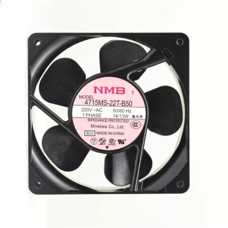 NMB Fan 4715MS-22T-B50 AC 220V 14/13W 120*120*38mm UPS Power Supply Cooling Fan