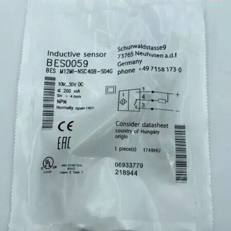 New Balluff Bes M12MI-NSC40B-S04G Proximity Switch