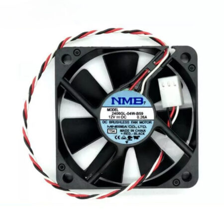 New For 2406GL-04W-B59 NMB DC 12V 0.26A 60*60*15mm 3wire CPU Cooling Fan
