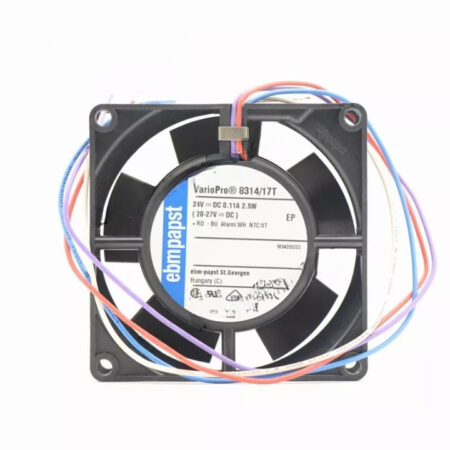 New For Ebmpapst 8314/17T DC 24V 2.5W 0.25A 80*80*32mm 105mA  Axial Cooling Fan