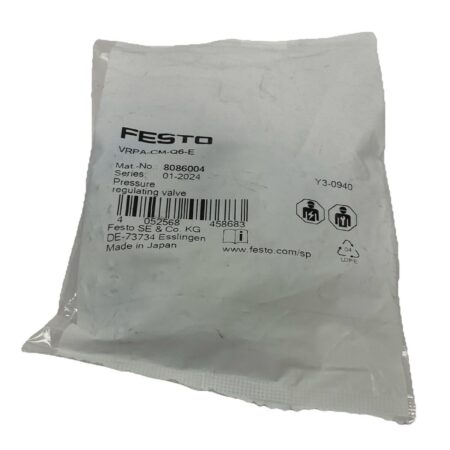New For FESTO VRPA-CM-Q6-E 8086004 Pressure Reducing Valve