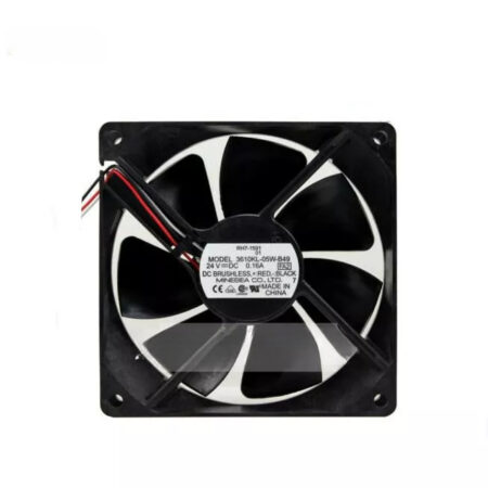 New For NMB 3610KL-05W-B49 fan DC 24V 0.16A 92*92*25MM 3-Wire Fanuc Cooling Fan