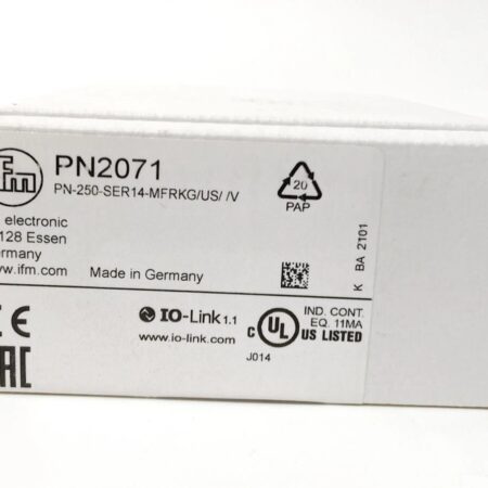 New IFM PN2071 Pressure Sensor