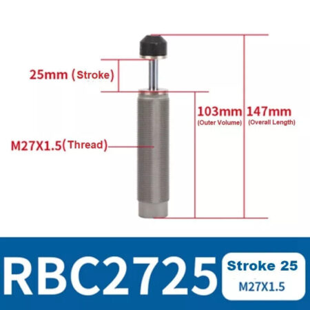 RBC Pneumatic Hydraulic Oil Pressure Buffer RBC2725