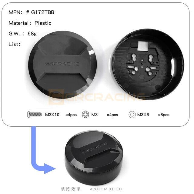 Rc Crawler Car Universal Spare Tire Cover A For Trx4 Bronco G500 Trx6 G63 - Image 11