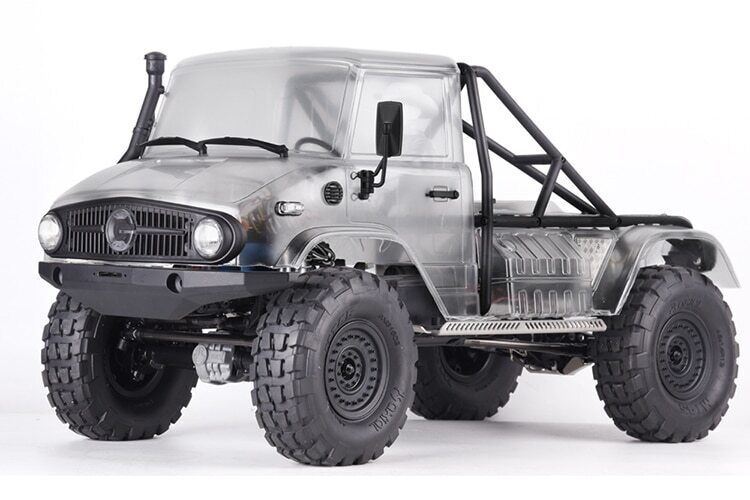 SCX10 II UMG10 4x4 Unimog Benz Truck Air Grill Front Face Turning Light Tail ... - Image 3