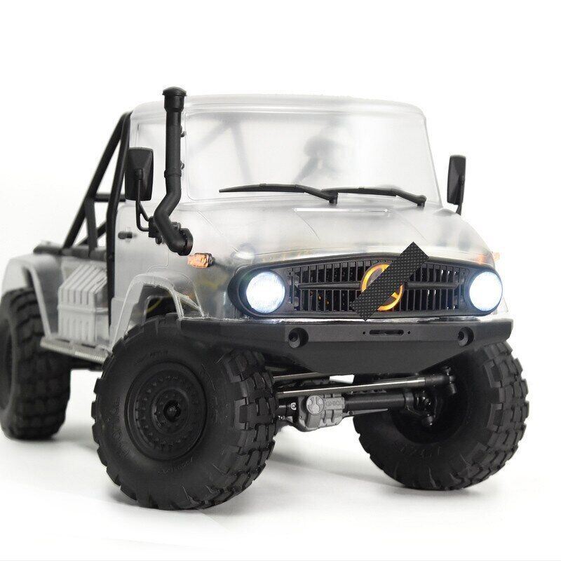 SCX10 II UMG10 4x4 Unimog Benz Truck Air Grill Front Face Turning Light Tail ... - Image 6