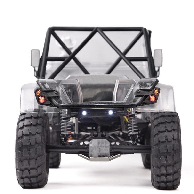 SCX10 II UMG10 4x4 Unimog Benz Truck Air Grill Front Face Turning Light Tail ... - Image 7