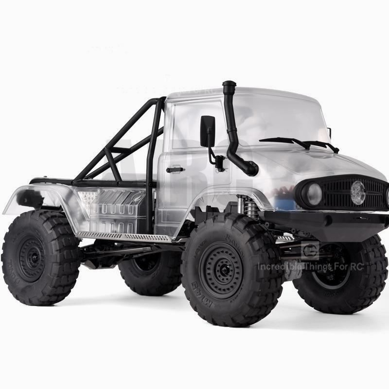 SCX10 II UMG10 chassis side guards side skirts stainless steel armored - Image 4