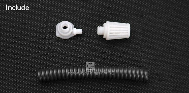 Simulation Engine Intake Air Filter Mushroom Head LS7 Engine Decor 1/10 RC LS7 - Image 4