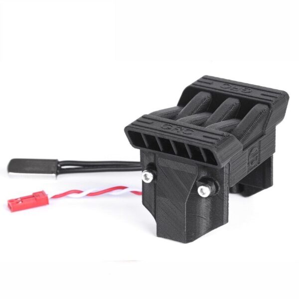 T4 ESC Cooling Fan Radiation Shield Radiator Support For 1/10 RC TRX4 - Image 7