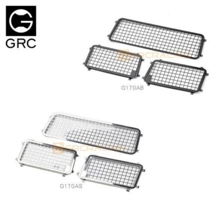 TRX4 92076-4 Bronco RC Car Stainless Steel Window Side Window Mesh+Rear