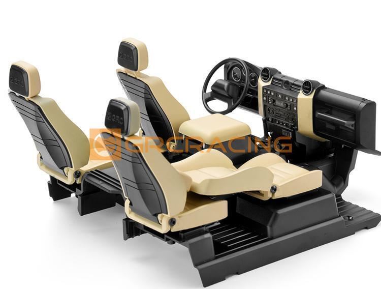 Trax TRX-4 Defender Guard interior TRX4 simulation center console seat - Image 5