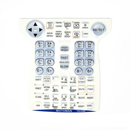 YKS-005E Yaskawa DX100 Teach Pendant JZRCR-YPP01-1 TCG057VGLBA-G00 Keyboard Film