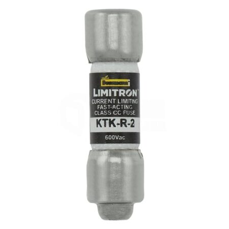 10PCS BUSSMANN KTK-R-2 (2 AMP) 600Vac Fast-Acting Fuse