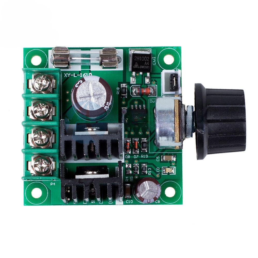 12V-40V 10A PWM DC Motor Speed Controller, Voltage Regulator Dimmer Switch - Image 3