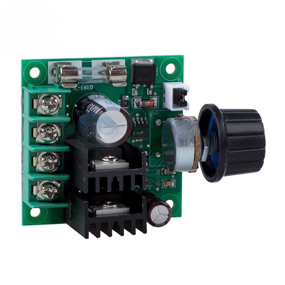 12V-40V 10A PWM DC Motor Speed Controller, Voltage Regulator Dimmer Switch - Image 5