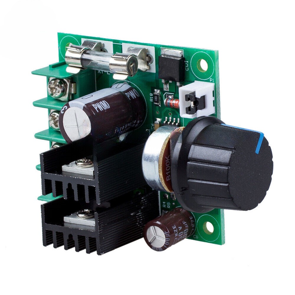 12V-40V 10A PWM DC Motor Speed Controller, Voltage Regulator Dimmer Switch - Image 7