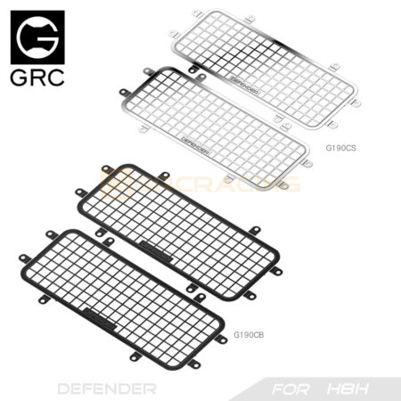 1/8 Stainless Steel Mesh Protection Window Net for H8H Defender Rear Side Window