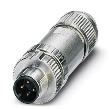1PC FOR Phoenix 1424666 SACC-M12MS-4PL SH Connector M12 4-Pin Male Shielded