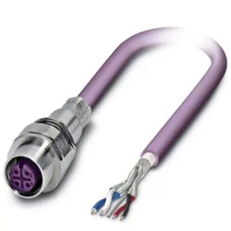 1PC FOR Phoenix Contact 1525678 SACCEC-M12FS-5CON-M16/0.5-920 Bus System Socket