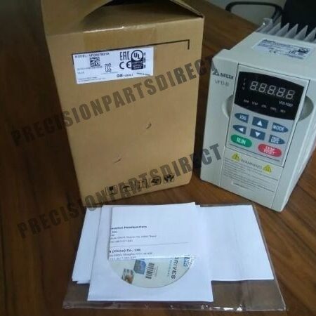 1PC NEW Delta VFD-B Series Inverter VFD007B21A 220V 0.75KW Accessories