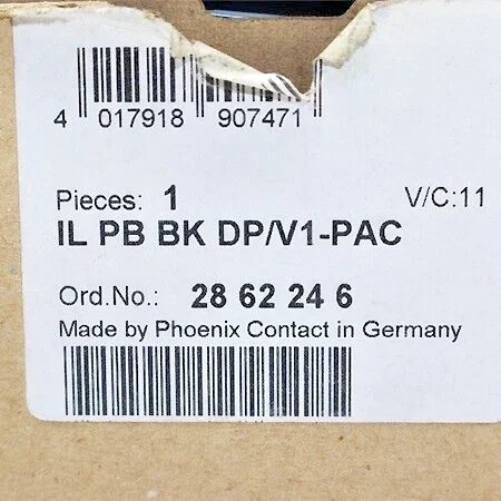 1PC NEW Phoenix Contact IL PB BK DP/V1-PAC Bus Coupler 2862246
