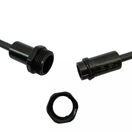 20PCS HEB-AA BK/HEB-AA 30A 600V Single Copper crimp Inline Fuse Holder Bussmann