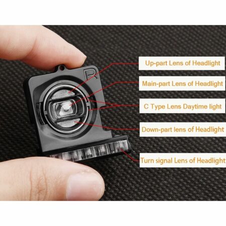 4-channel Plastic Wireless Light Group for Trx-4 G500 Trx-6 G63 RC Car