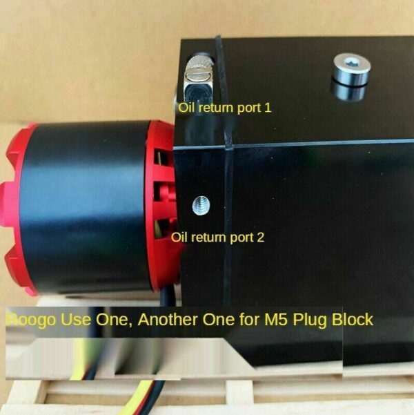 CNC Hydraulic Pump Integrated Pump with Fuel Tank for RC Hydraulic Excavator Par - Image 4