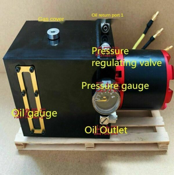 CNC Hydraulic Pump Integrated Pump with Fuel Tank for RC Hydraulic Excavator Par - Image 6