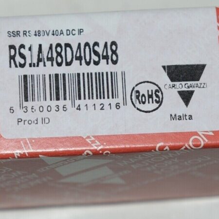 Carlo Gavazzi RS1A48D40S48 Solid State Relay 40 AMP Panel Mount
