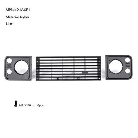 Defender Guard Car Shell D110 For Trax Trx4 Classic Front Face Mesh Water Tank
