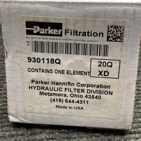 FOR 930118Q PARKER FILTER Hydraulic Filtration Element