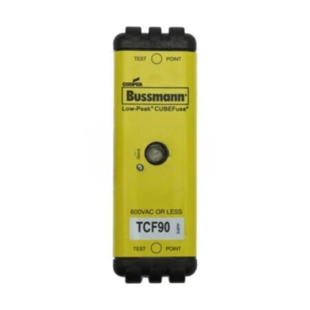 FOR BUSSMANN TCF90 Dual Element Time Delay Cube Fuse 90A 600 VAC