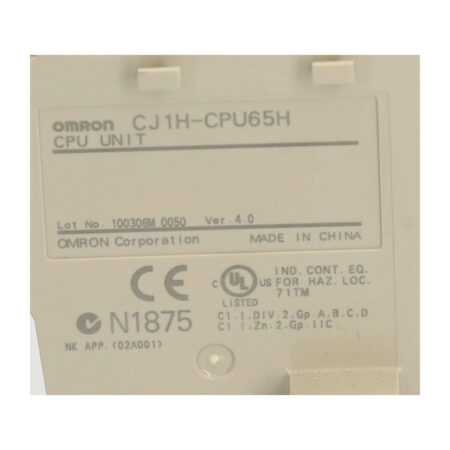 FOR OMRON CJ1H-CPU65H CPU Unit