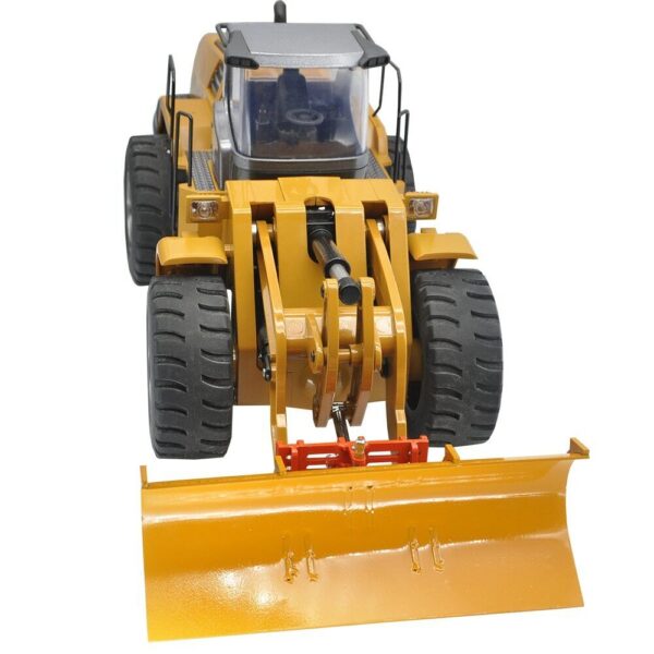 HUINA-583-Snow-Plow-Metal-Snow-Shovel-Bucket-For-1583-Loader-Parts-BLACK-294844795966-8