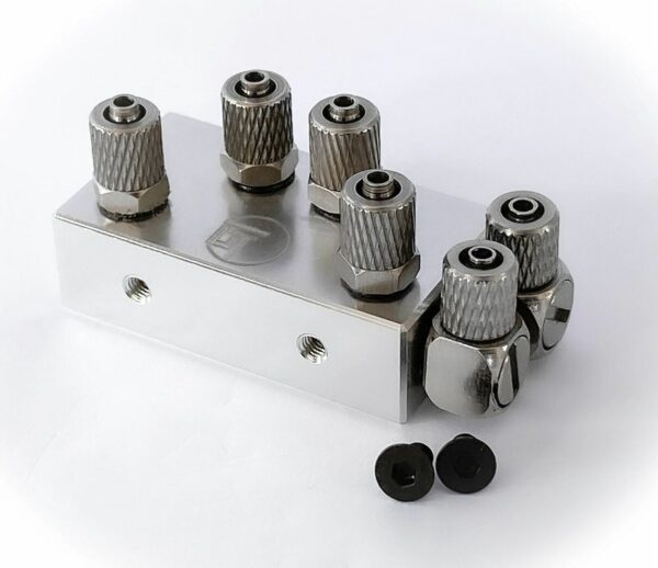 Hydraulic-Oil-Distributor-Integral-3-Channel-114-RC-Metal-Excavator-Arm-Parts-354108425686