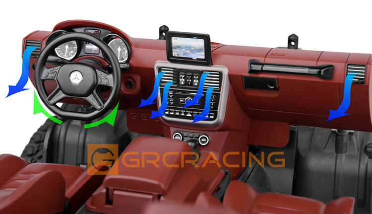 Interior Simulation for TRAXXAS TRX-4 TRX-6 G500 G63 6x6 BENZ RC Car Central Kit - Image 7