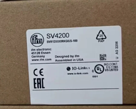 New IFM SV4200 Flow Sensors