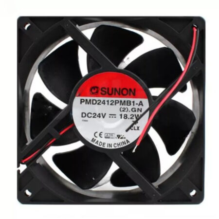 New SUNON PMD2412PMB1-A DC 24V 18.2W 120x120x38MM 2-Wires Inverter Cooling Fan