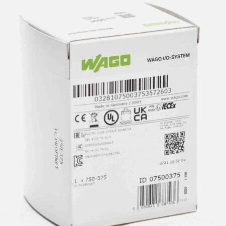 New WAGO 750-375 Profinet IO Fieldbus PLC Module