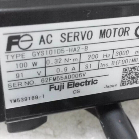 New in Box For Fuji GYS101D5-HA2-B AC Servo Motor 100W
