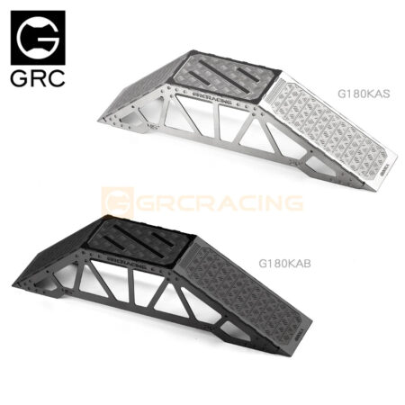 Obstacle Ramp Barricade Desktop Climbing Props for 1/18 1/24 1/12 TRX4M SCX24...