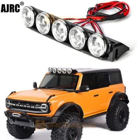 Roof Spotlight Headlight Traxxas Trx-4 Bronco Chevrolet K5 Axial Scx10iii