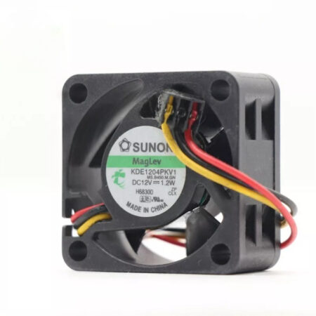 SUNON KDE1204PKV1 Axial Fan 12VDC 1.2W 8.9CFM 40*40*20mm 3-wire Case Cooling Fan